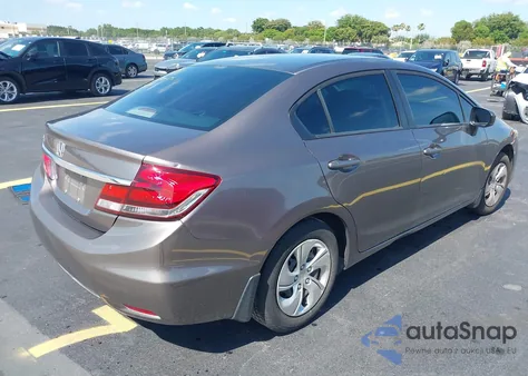 2014 Honda Civic Lx z USA, uszkodzony, nr VIN 19XFB2F51EE013227